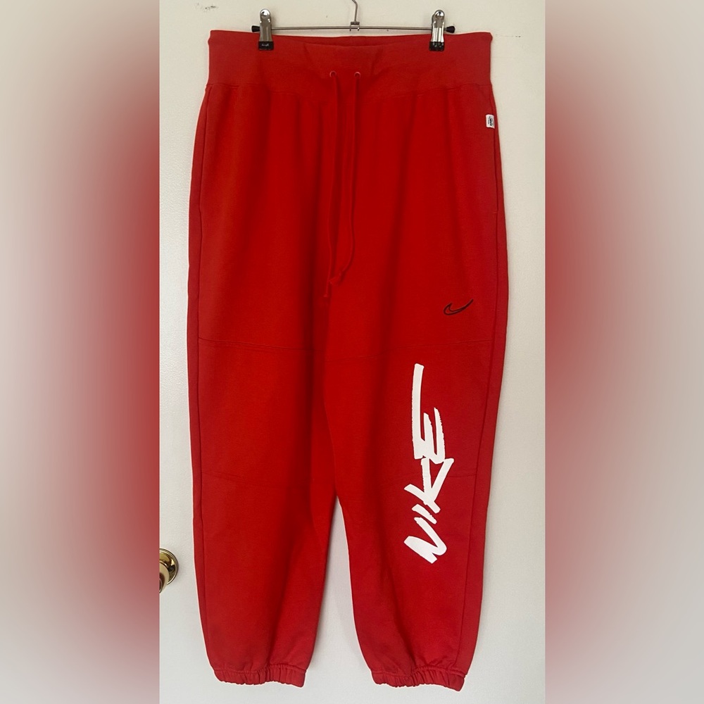Nike Women's Bright Red Joggers